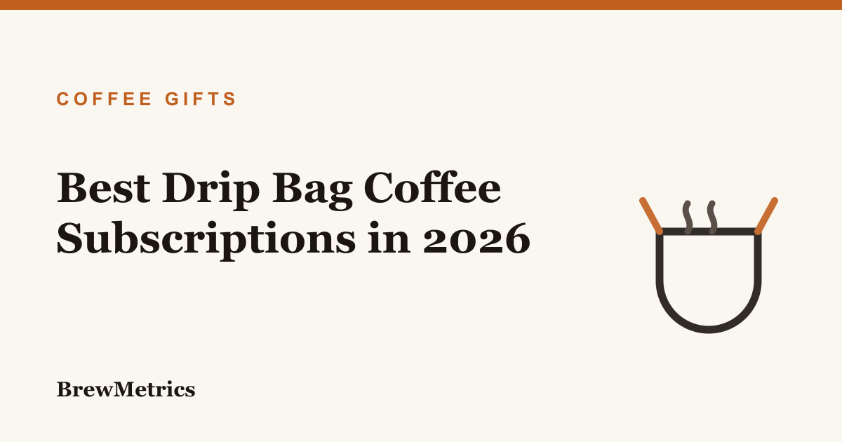 Best Drip Bag Coffee Subscriptions in 2026