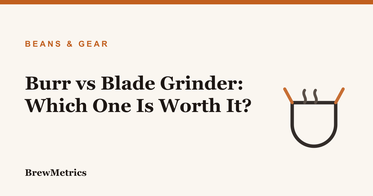 Burr vs Blade Grinder: Which One Is Worth It?
