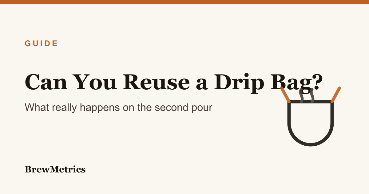 Can You Reuse a Drip Coffee Bag? (What Really Happens)
